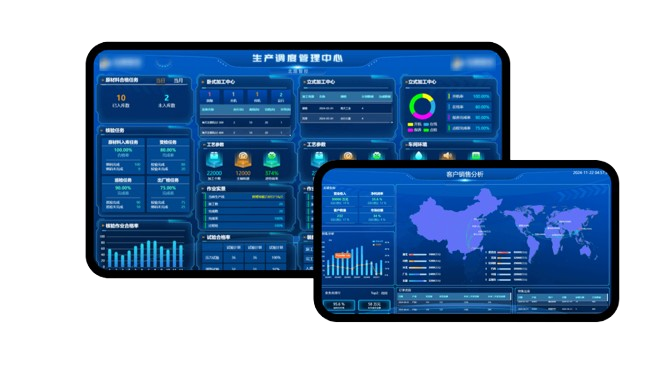 云灵智汇企业管理系统界面展示
